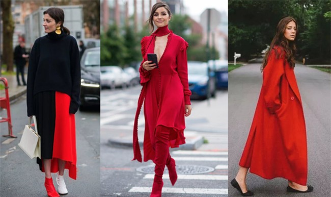 Gần Tết sắc đỏ lên ngôi, nhưng phải tìm được tông màu phù hợp thì mới gọi là mặc đẹp! - Ảnh 1.