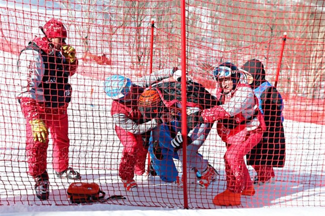 VDV truot tuyet Nga gap tai nan tai Olympic hinh anh 1
