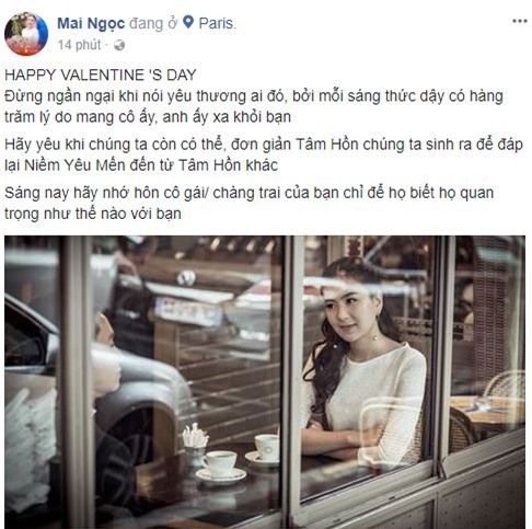 sao việt, valentine, lễ tình nhân 2018