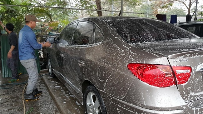 Tết nguyên đán,Tết cổ truyền,Ngày 30 Tết,Dịch vụ rửa xe