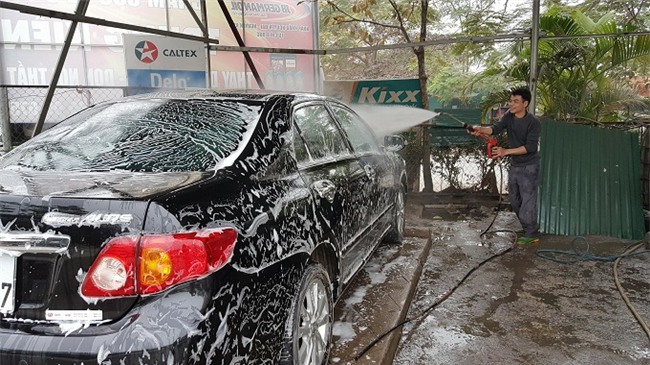 Tết nguyên đán,Tết cổ truyền,Ngày 30 Tết,Dịch vụ rửa xe