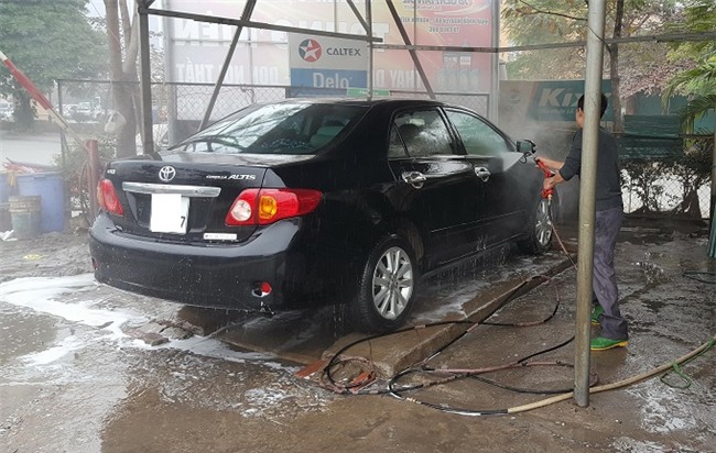 Tết nguyên đán,Tết cổ truyền,Ngày 30 Tết,Dịch vụ rửa xe