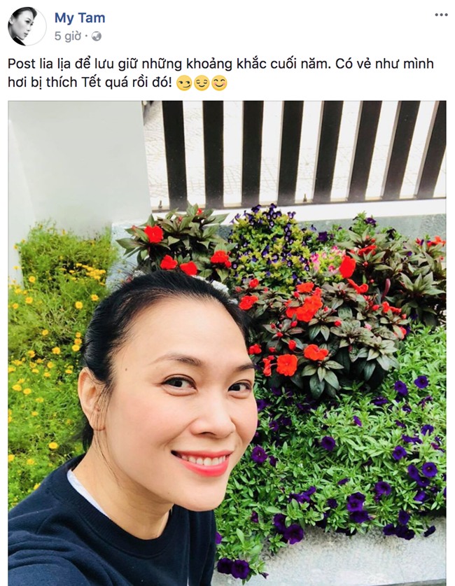 Ngày cuối cùng của năm Đinh Dậu: Sao Việt háo hức chờ mong đón Tết - Ảnh 2.