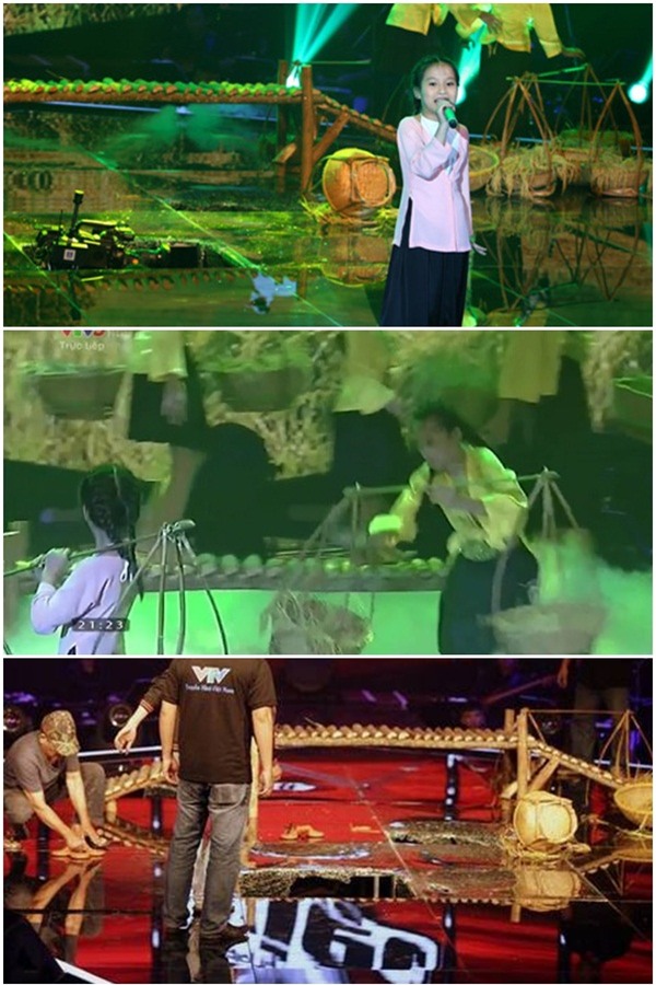 Vồ ếch, sập sân khấu, bị sàm sỡ... muôn kiểu tai nạn trên sân khấu của sao Việt-12