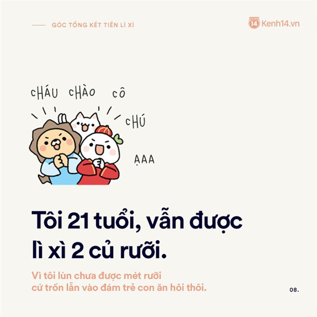 Mùng 3 Tết, bạn nhận được bao nhiêu tiền lì xì rồi? - Ảnh 8.