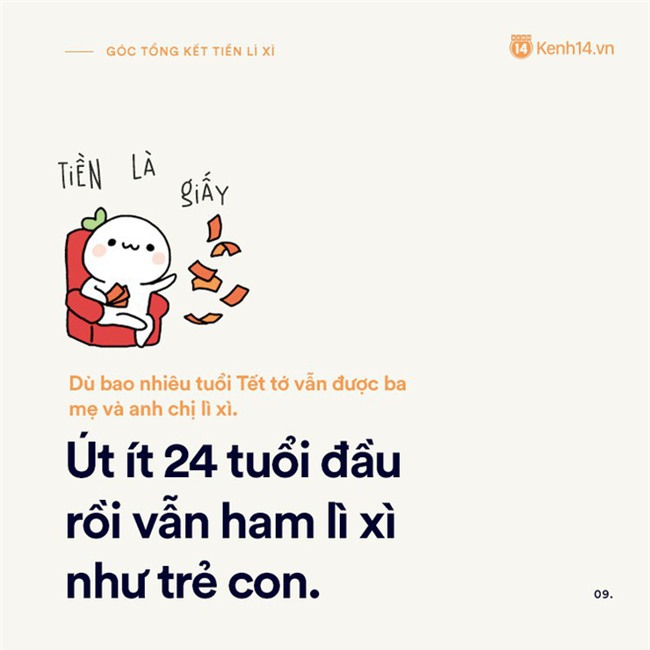 Mùng 3 Tết, bạn nhận được bao nhiêu tiền lì xì rồi? - Ảnh 9.