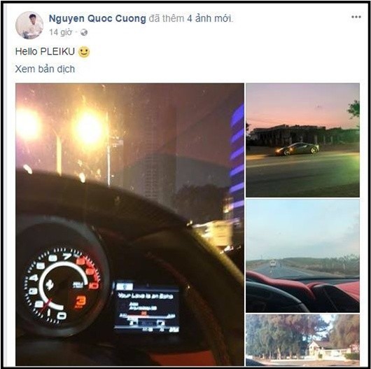 Cả hai đều check - in cùng 1 địa điểm là Pleiku, Gia Lai. - Tin sao Viet - Tin tuc sao Viet - Scandal sao Viet - Tin tuc cua Sao - Tin cua Sao