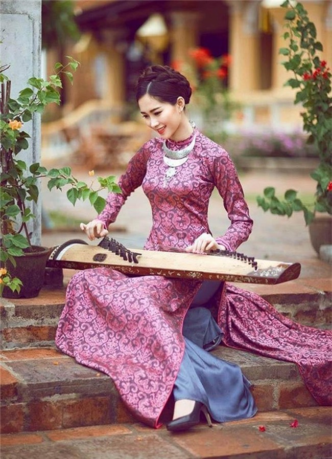 say long ngam tang thanh ha, thu thao, pham huong do sac voi ao dai - 6