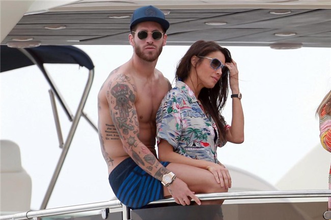 Messi,Ronaldo,Beckham,Sergio Ramos,Du thuyền