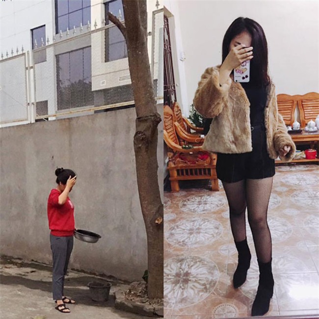 Chị em trước và trong Tết lột xác lồng lộn khiến đàn ông chóng mặt