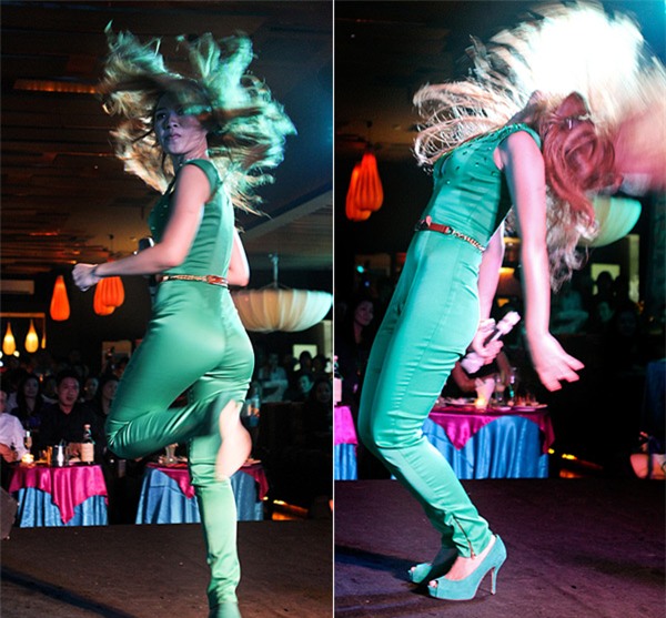 Mỹ Tâm gợi cảm ôm cột lắc tóc khiến quán bar đóng cửa vì quá tải khách-6