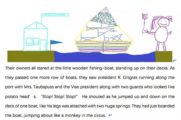 tu hoc o nha, be 10 tuoi gay kinh ngac khi thanh thao 3 thu tieng, viet sach tieng anh - 6