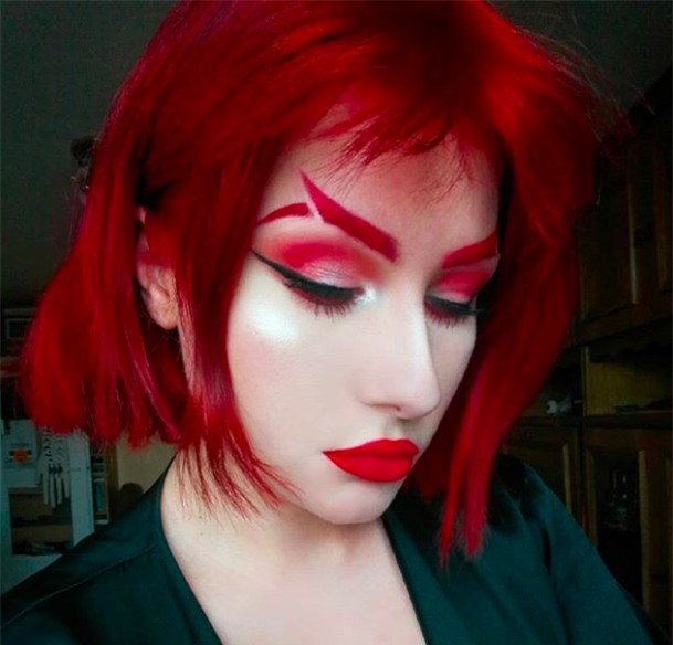 Đầu năm mới đã có ngay xu hướng làm đẹp quái đản: Lông mày đuôi cá - Ảnh 5.