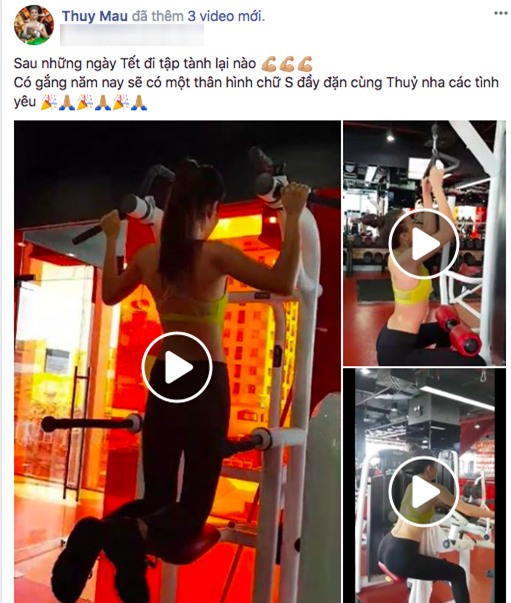 Mâu Thuỷ hào hứng trở lại phòng tập với mong muốn có được thân hình chữ S. - Tin sao Viet - Tin tuc sao Viet - Scandal sao Viet - Tin tuc cua Sao - Tin cua Sao