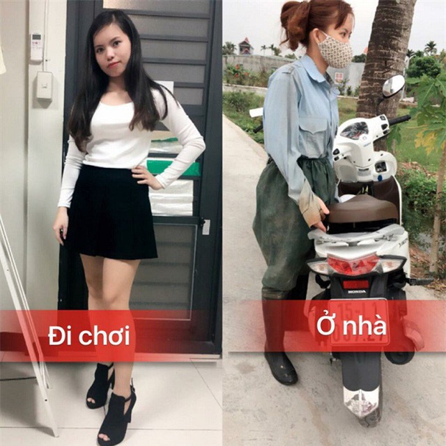 Phong cách đi chơi và khi đi làm đồng: quan trọng vẫn là thần thái