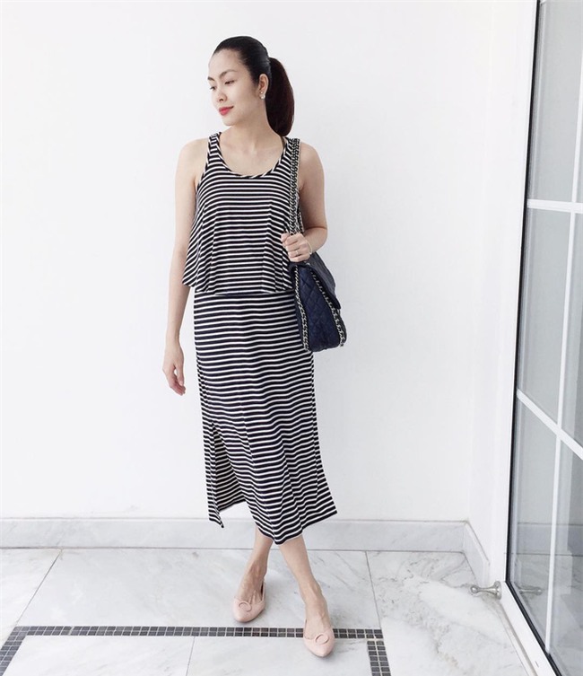 Nhìn lại phong cách của bà bầu đẹp nhất Vbiz Tăng Thanh Hà qua 3 lần bầu bí - Ảnh 9.