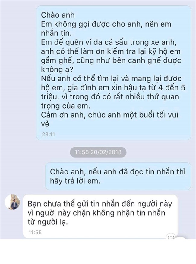 Khach to mat 10 trieu tren xe Grab, tai xe chan so, noi khong lay hinh anh 1