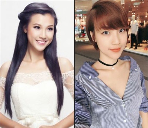 sao việt, sao việt cắt tóc ngắn, sao việt để tóc ngắn đẹp