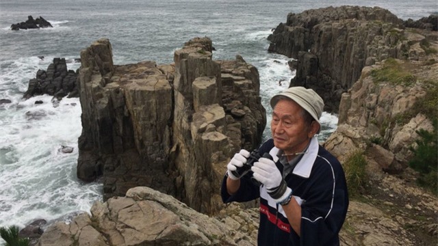 Cụ ông Yukio Shige. (Ảnh: TNS)