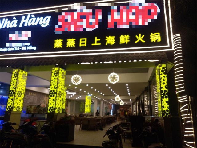 Khách tố nhà hàng ở Đà Nẵng chặt chém, đưa hóa đơn hoàn toàn chữ Trung Quốc