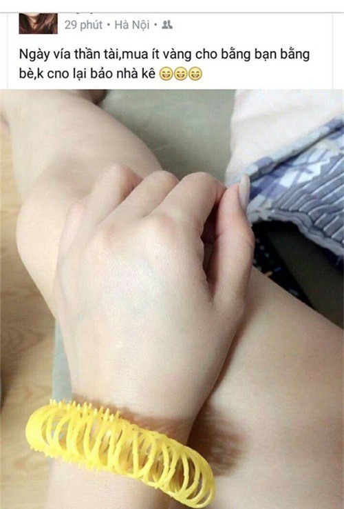 Ngày vía thần tài, dân mạng nô nức chia sẻ thành quả đi mua vàng sau nửa ngày - Ảnh 9.