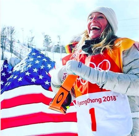 Sau khi xuất sắc giành huy chương vàng tại Olympic Sochi, Jamie Anderson đã tái lập chiến tích này tại Olympic Pyeongchang và trở thành nữ vận động viên trượt ván trên tuyết đầu tiên trong lịch sử sở hữu tới hai huy chương vàng Olympic.
