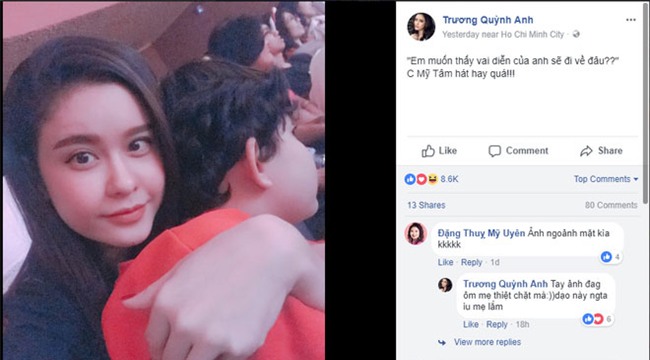 Tưởng đã ở riêng nhưng Trương Quỳnh Anh lại vô tình để lộ sự thật khác