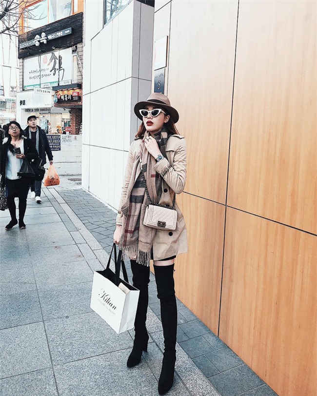 Không thua kém tay chơi nào, Kỳ Duyên diện 1 thân toàn đồ hiệu trong chuyến du lịch đầu năm - Ảnh 8.