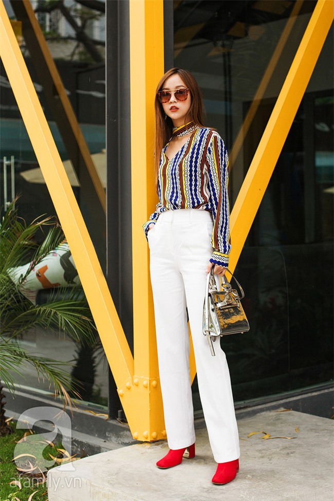 Diện blazer đẹp như các quý cô miền Bắc trong street style những ngày cuối tháng 2 - Ảnh 1.