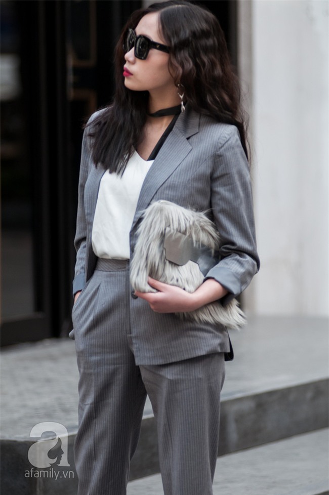Diện blazer đẹp như các quý cô miền Bắc trong street style những ngày cuối tháng 2 - Ảnh 14.