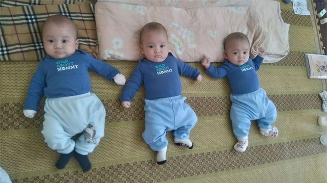 3 bé trai sinh cùng trứng 200 triệu ca mới có 1 trên thế giới bây giờ thế nào? - Ảnh 1.