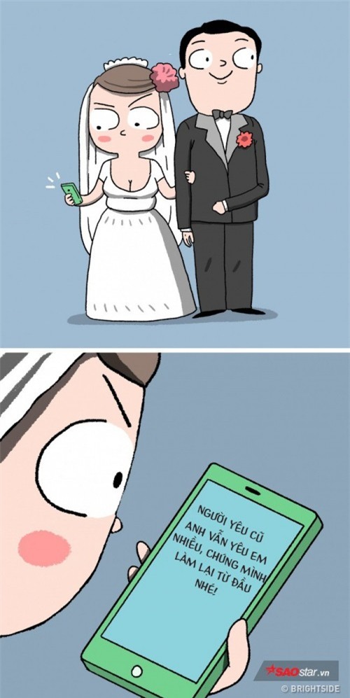 Bộ tranh vui về người yêu cũ khiến ai cũng phải gật đầu ‘Đúng quá đi thôi!’ - Ảnh 2.