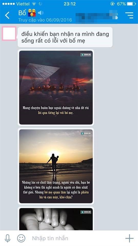 Tin nhắn của bố mẹ và ý nghĩa đằng sau khiến nhiều đứa con cay mắt - Ảnh 6.