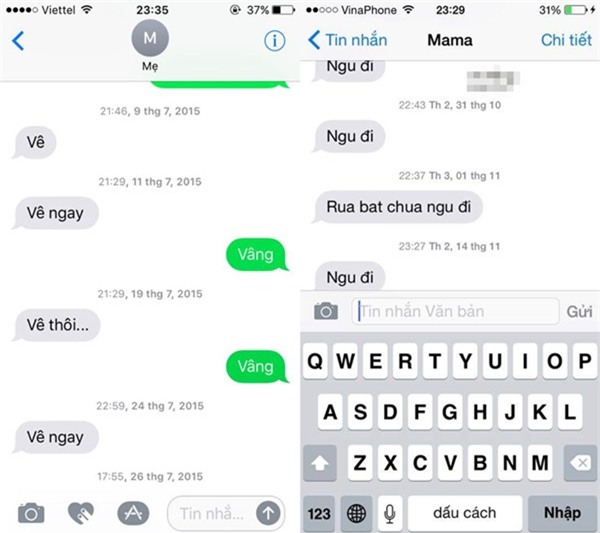 Tin nhắn của bố mẹ và ý nghĩa đằng sau khiến nhiều đứa con cay mắt - Ảnh 8.