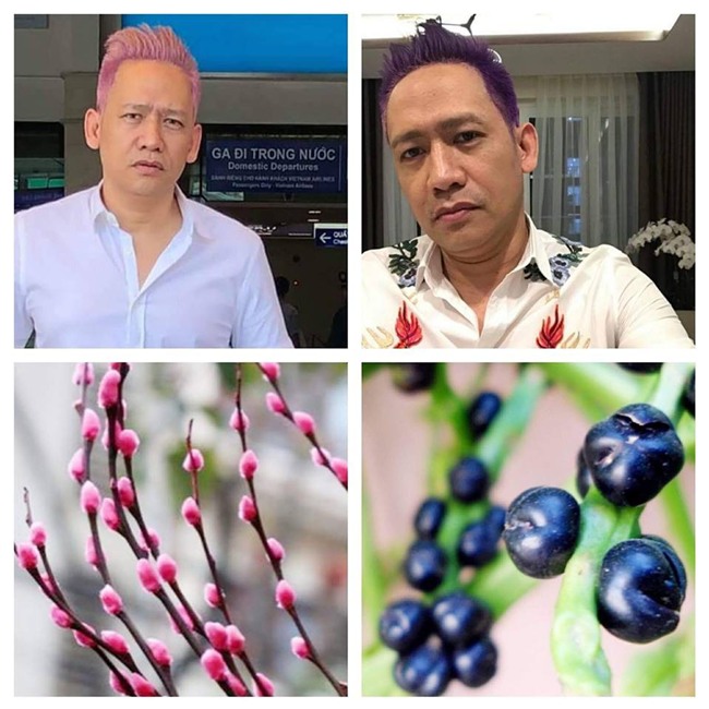 Duy Mạnh tiếp tục màn make-over cực ấn tượng khi đổi màu tóc hồng sang tím! - Ảnh 1.