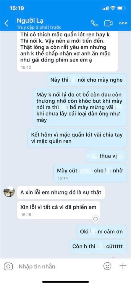 mac quan lot ren, co gai bi nguoi yeu 3 nam chia tay vi giong con gai hu - 4