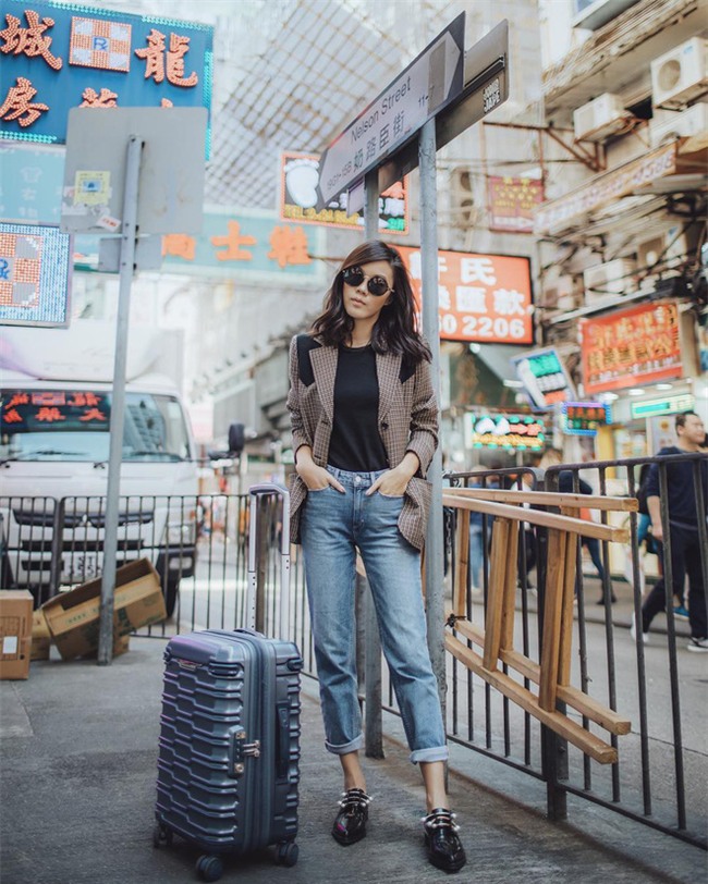 Diện quần âu và sơmi cách điệu đẹp như các quý cô châu Á trong street style đầu tháng 3 - Ảnh 9.