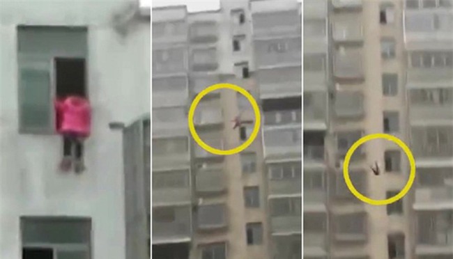 Áp lực vì chưa làm xong bài về nhà, bé gái 12 tuổi trèo qua ban công, nhảy tự tử từ tầng 15 - Ảnh 1.