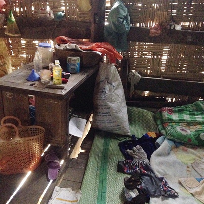 Bố mất sớm, mẹ bỏ đi, cháu bé bại não ‘sống trên lưng’ bà nội - Ảnh 2.