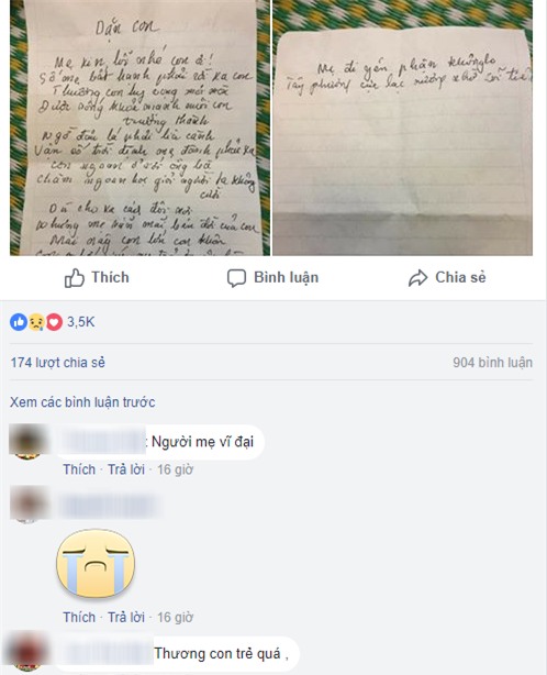 Bức thư của người mẹ đơn thân ung thư viết cho con trai trước khi qua đời: Các bạn có mẹ có cha, thương con côi cút nghĩ mà xót đau - Ảnh 2.