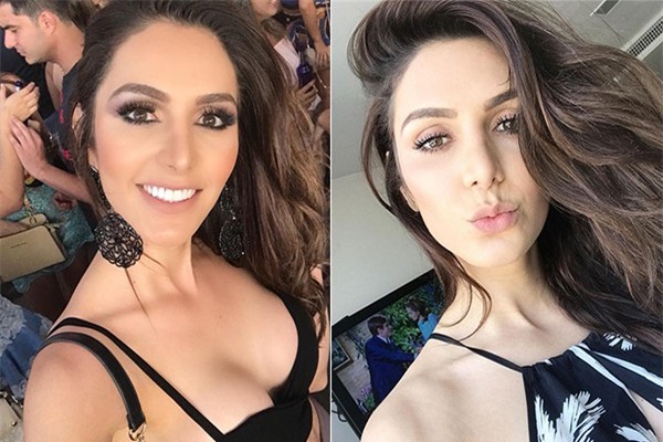 ngam mat moc huong giang idol cung dan my nhan hoa hau chuyen gioi hinh anh 6