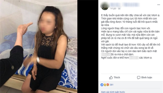 Mẹ bầu sắp đẻ vác bụng cùng mẹ chồng đi hơn 100km đánh ghen, bắt quả tang chồng tòm tem với gái lạ - Ảnh 1.