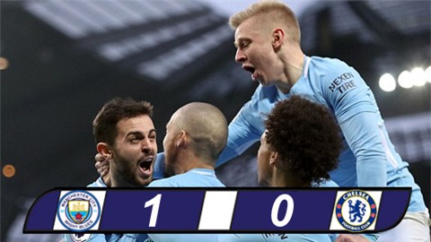Man City 1-0 Chelsea: Nhẹ nhàng hạ Chelsea, Man City tiến gần hơn tới ngôi vô địch