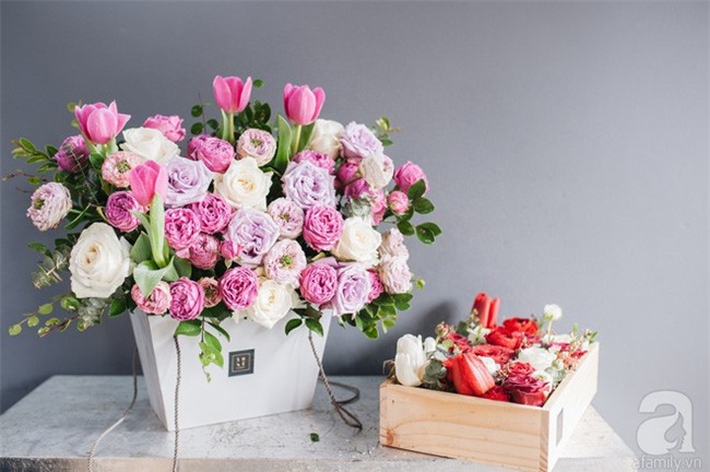 7 shop hoa tươi Hà Nội đắt xắt ra miếng, cực có gout cho dịp 8/3 - Ảnh 7.
