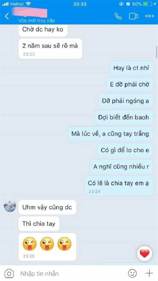 Vờ chia tay người yêu trước khi đi nghĩa vụ, chàng trai bàng hoàng nhận ra mình đã mọc sừng từ lâu - Ảnh 2.