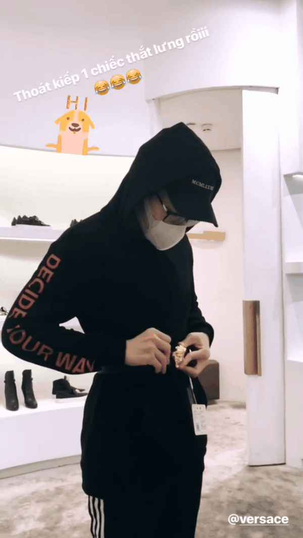 Cuối cùng thì Đức Phúc cũng thoát kiếp duy nhất chiếc thắt lưng - Ảnh 1.