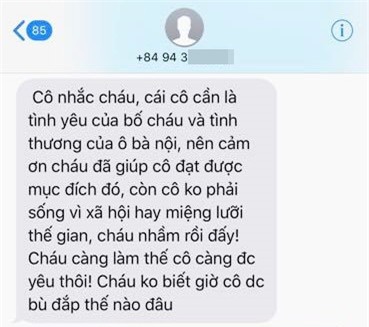 Bồ nhí trắng trợn nhắn tin, gửi ảnh thân mật trêu tức vợ con nhân tình, tự đắc vì cặp kè sinh được con trai - Ảnh 6.