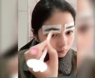 Clip: Đã có bí kíp vẽ lông mày thần thánh cho hội chị em không có chân mày-2