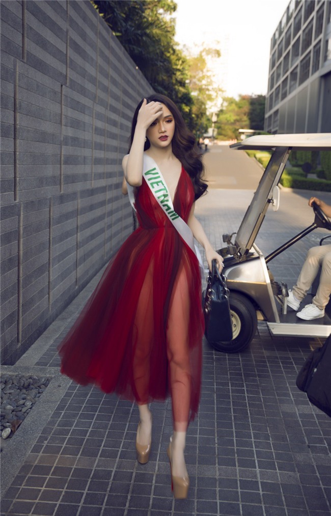 Ngắm nhan sắc của Hương Giang trong những chặng cuối của Hoa hậu Chuyển giới Quốc tế 2018 - Ảnh 9.