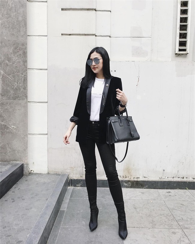 Tìm kiếm gợi ý diện đồ công sở từ chính phong cách của các người đẹp Việt - Ảnh 12.